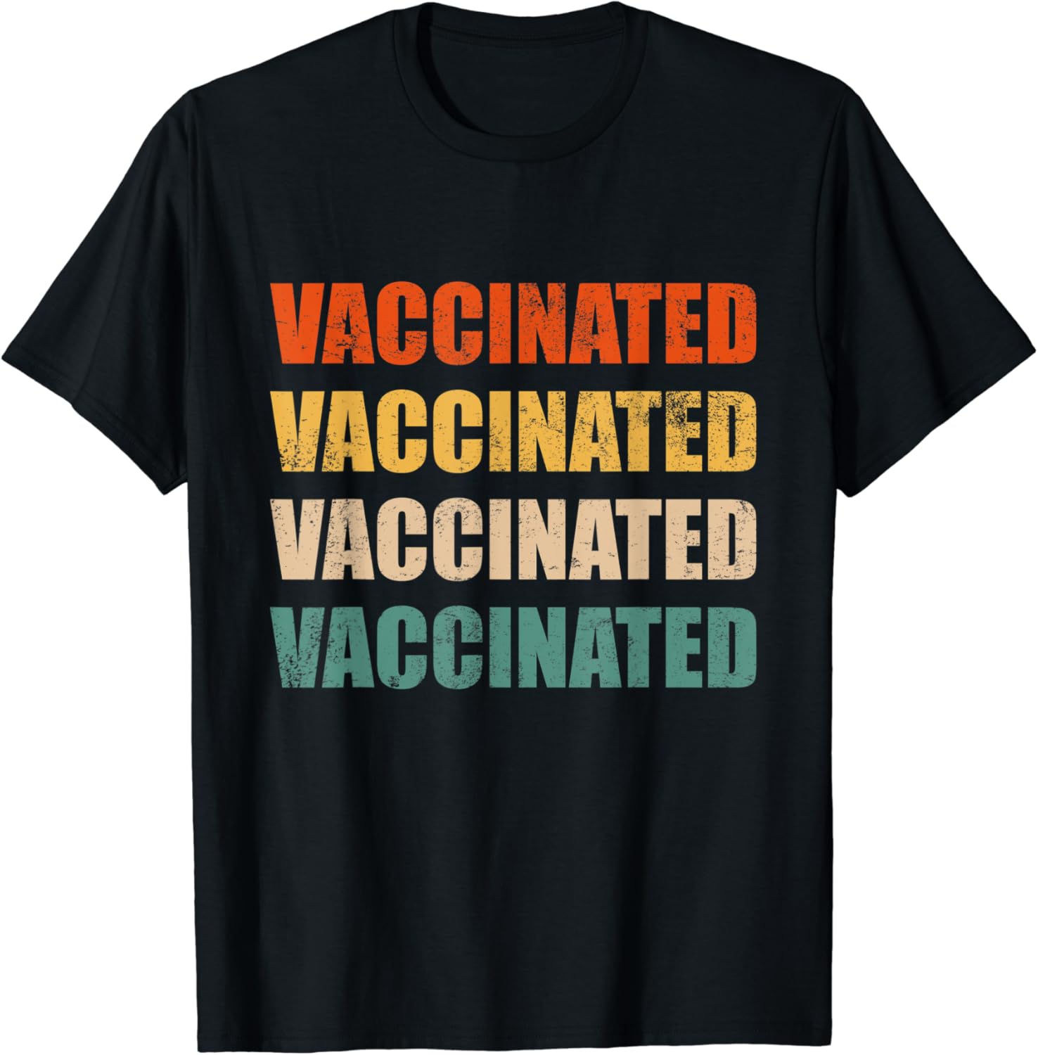 Vintage Vaccinated Cool Pro Vaccination & Science TShirt